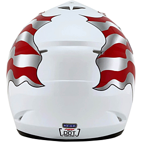 FX-17 Helmet - Flag - White - 3XL 0110-7633