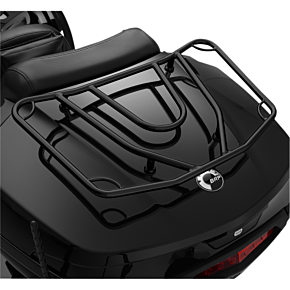 Tour Trunk Luggage Rack - Satin Black 41-355BK