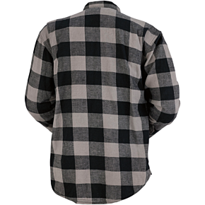 Duke Flannel Shirt - Gray/Black - 4XL 3040-2551
