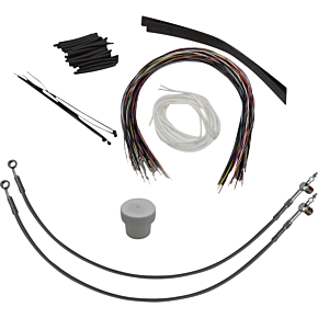 Fat Baggers Inc Installation Kit - Hydraulic Clutch - 16" - Braided 109716