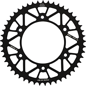 JT Sprockets Rear Sprocket - Honda - Black - 49 Tooth JTA210.49BLK