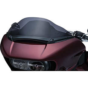 Kuryakyn Windshield Center Trim - Black - FLTR '15+