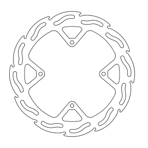 Motomaster Brake Rotor - Front - Flame 110241-PU