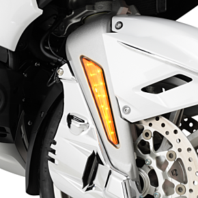 Show Chrome LED Marker Lights - GL1800 - Amber 52-952A