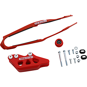 Tm Designworks Chain Guide/Slider - Honda - Red DCK-OR7-RD