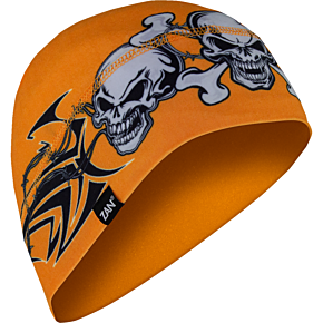 SportFlex® Beanie - Orange Tribal Skull WHLL669