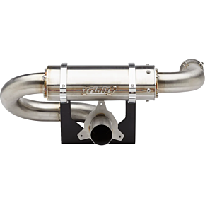 Center Exit Slip-On Muffler - With Tip TR-4184ST