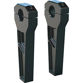 Risers - 1-1/8" Clamping - 6" Rise - Black TD-R21-06B