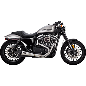 2-into-1 Upsweep Exhaust System - Stainless Steel 27637