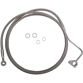 Brake Line - +6" - Stainless Steel - ABS 1741-3991