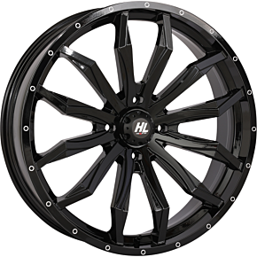 Wheel - HL21 - Front/Rear - Gloss Black - 22x7 - 5/4.5 - 4+3 (+10 mm) 22HL21-1245