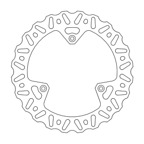 Brake Rotor - Front - Nitro 110373-PU