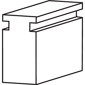 Garland Tunnel Wear Strip - Ski-Doo 04B-55500-00-01