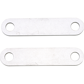 Klock Werks Hugger Front Fender Mounting Blocks - For 16"/18" Wheels - Satin KW05-02-0103-R