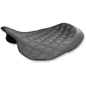 Saddlemen Renegade Seat - Lattice Stitched - Black - FLH