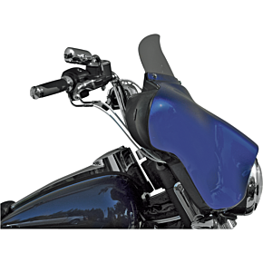 Wind Vest Windshield - Smoke - 6" - FLHT/X 61-6010