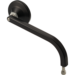 No. 2 Standard 2-1/4" Round Mirror - Black - Right 03-052-1R
