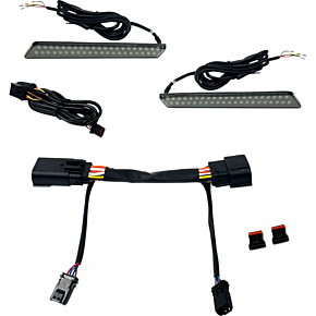 LED Latch Lights - Saddlebag - Smoke Lens CD-LATCH-23-S