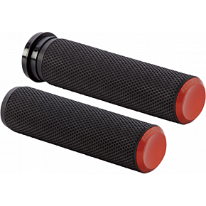 Grips - Knurled - TBW - Orange 07-306