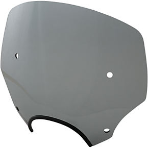El Paso Windshield - 13" - 7" Headlight Cutout - Black Smoke MEP5233