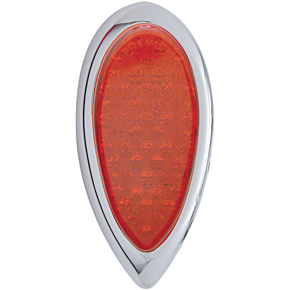 Taillight - Tear Drop - Red Lens 402060