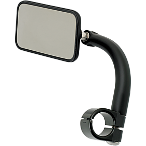 Rectangular Clamp-On Mirror - 7/8" - Black 6502-278-101
