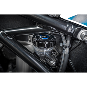Brake Fluid Reservoir Cover - Rear - Black BRC-07-B