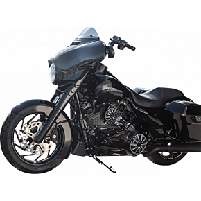 Fork Boot Cover - Gloss Black Powdercoat - Smooth 125-000