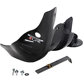 Moose Racing Carbon Fiber Skid Plate - Yamaha