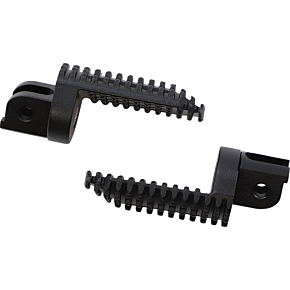 Powerstands Racing Flip Footpegs - Black 03-04400-22