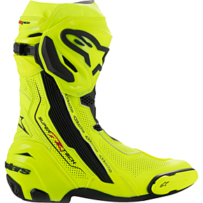 Supertech R Vented Boots - Fluorescent Yellow/Black - US 6 / EU 39 2220121-551-39