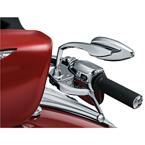 Kuryakyn Teardrop Mirrors - Chrome