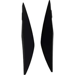 Elsinore™ Side Covers - Rubatone Black 0133-1577