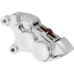 4-Piston Caliper - Left - 11.8" - Chrome 02-220