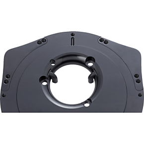 Replacement Breather Bolt Cover Plate - Inverted/Method/Clear Tear/Sidekick - Right - Black 600-058
