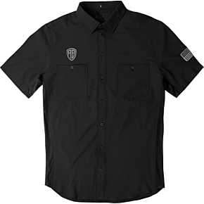 Let's Ride Vented Shirt - Black/Gray - Large ABBLETSRIDE16ST26BKL