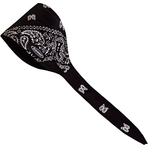 Old School Bandana - Black Paisley OSB1-100