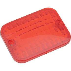 Replacement Rectangular Lens - Red 2040-0300