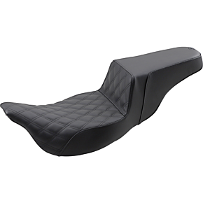 Saddlemen Step Up Seat - Lattice Stitched - FLH