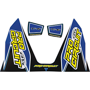 Ti-6 Decal - Dark Blue DC22TI6-DB