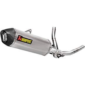 Race Exhaust - Stainless Steel/Titanium S-S6R9-WT