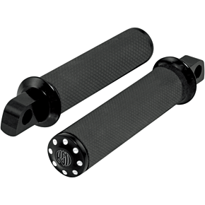 Tracker Footpeg - Contrast Cut - Straight 0035-1088-BM