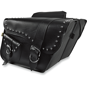 Ranger Studded Slant Saddlebags - Large 58750-01
