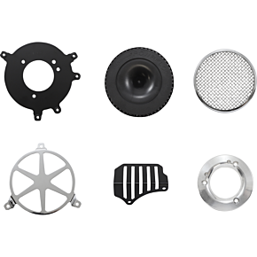 Air Intake - Naked Spoke - Chrome 606-0104-04-SB