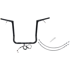 Fat Baggers Inc Handlebar Kit - Flat Top - 16" - Black 701216-B