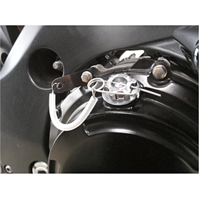 Powerstands Racing Oil Cap Kit - Silver - M20 x 1.5 00-01310-21
