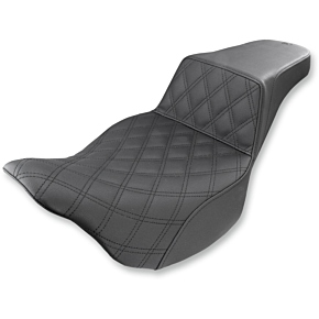 Saddlemen Step Up Seat - Lattice Stitched - FLH