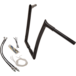 Fat Baggers Inc Handlebar Kit - Pointed Top - 14" - Black 909314-B