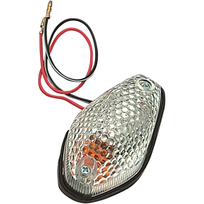 K and S Technologies Teardrop Marker Light - Clear