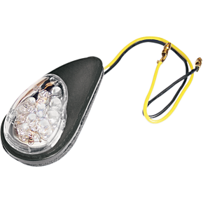 K and S Technologies Ultra Mini Stem-Mount LED Marker Lights - Black
